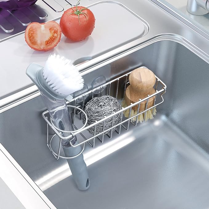 3-In-1 Sponge Holder for Kitchen Sink - Image 5