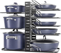 ORDORA Pots and Pans Organizer under Cabinet 14.55 Height, Adjustable 8-Tier by ORDORA