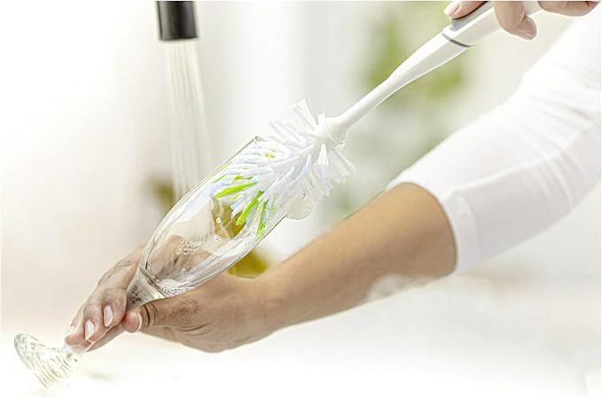 Scotch-Brite Glass and Water Bottle Brush, Long-Lasting, Safe on Glassware - Image 7