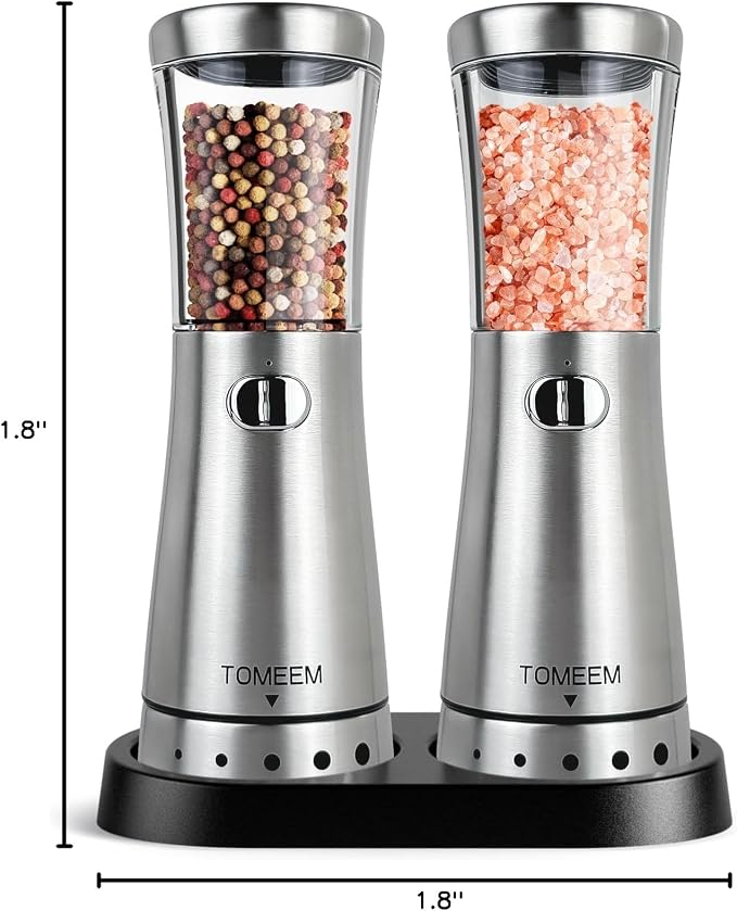Electric Salt and Pepper Grinder Set - Image 10