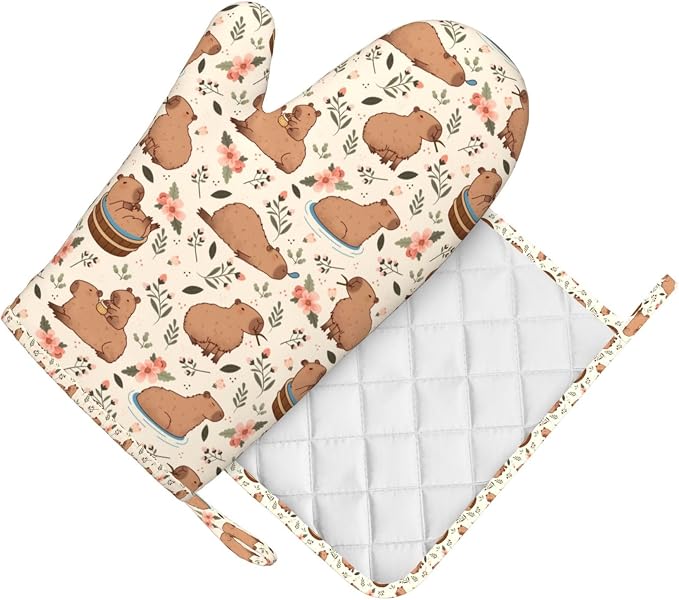 Oven Mitts and Pot Holders Set - Image 3