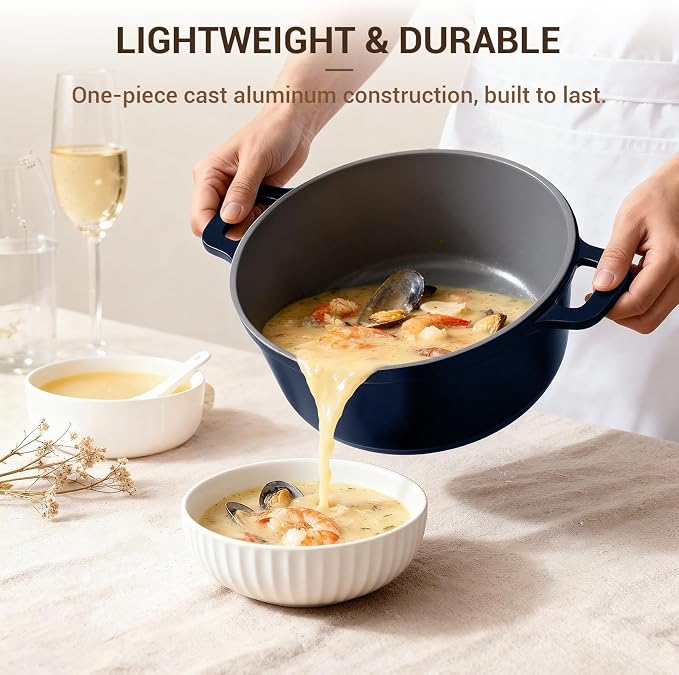 Ammeloo 4.5 Qt Non Stick Soup Pot - Image 5