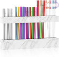 9.5” Large Acrylic Straw Holder by Rycid