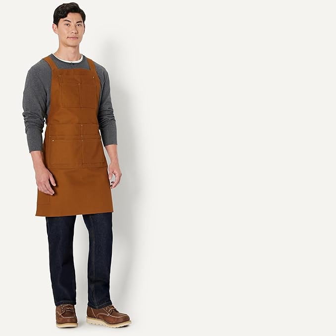Amazon Basics Men's Chef, Workwear Apron - Image 2