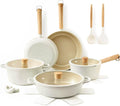 SENSARTE 17Pcs Ceramic Nonstick Cookware Set Non-toxic Healthy Pots and Pans by SENSARTE