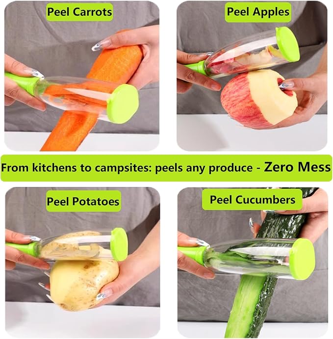 Vegetable peelers for kitchen, Potato Peeler, Fruit Carrot Veggie Peelers - Image 2