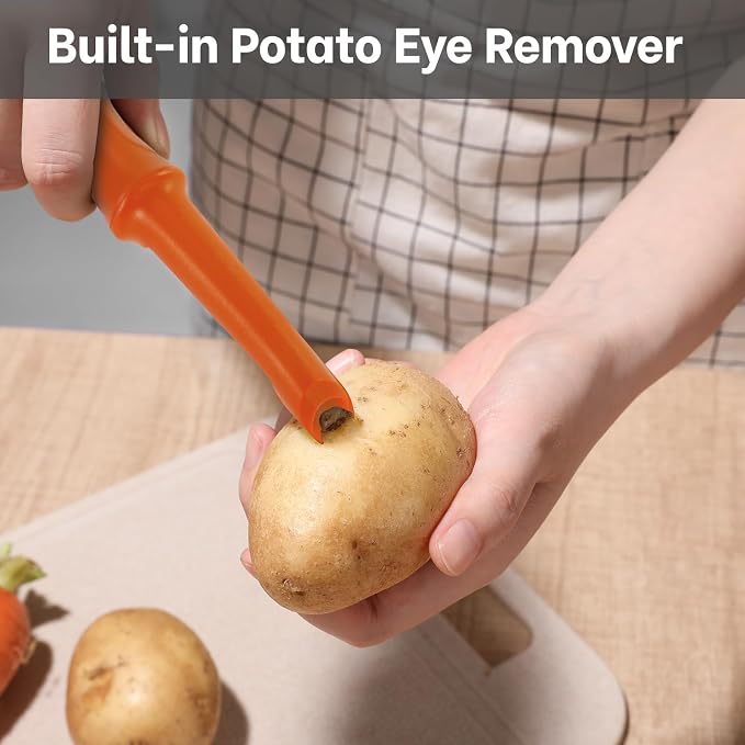 Beneno Swivel Vegetable Peeler, Razor-Sharp Smooth Peeling Potato Peelers - Image 6