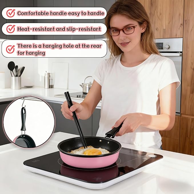 4.7 Inch Mini Frying Pan, Flat Bottom Design - Image 9