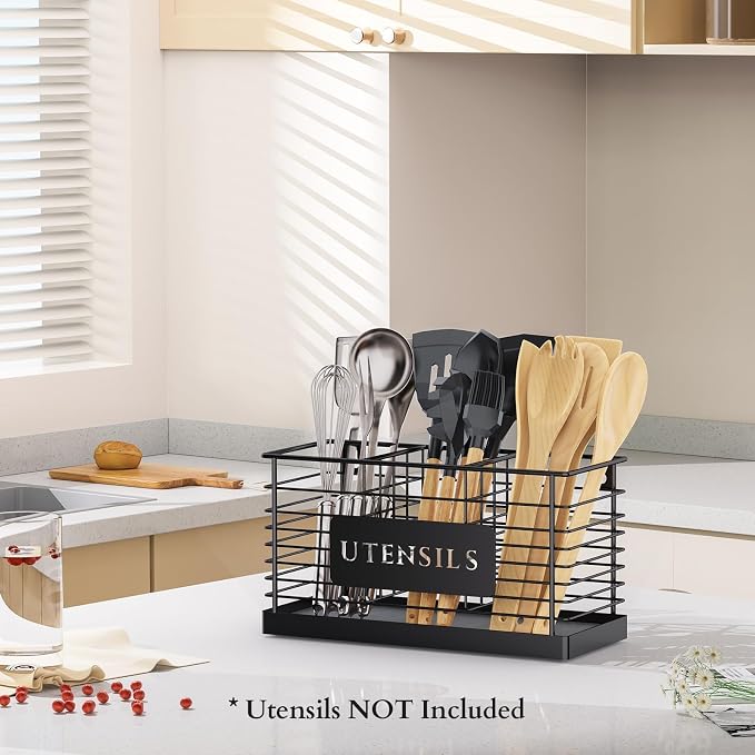THYGIFTREE Utensil Holder for Kitchen Counter - Image 6