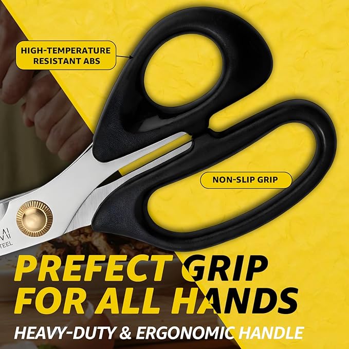 3T Stainless Blade Kitchen Scissors - Image 4