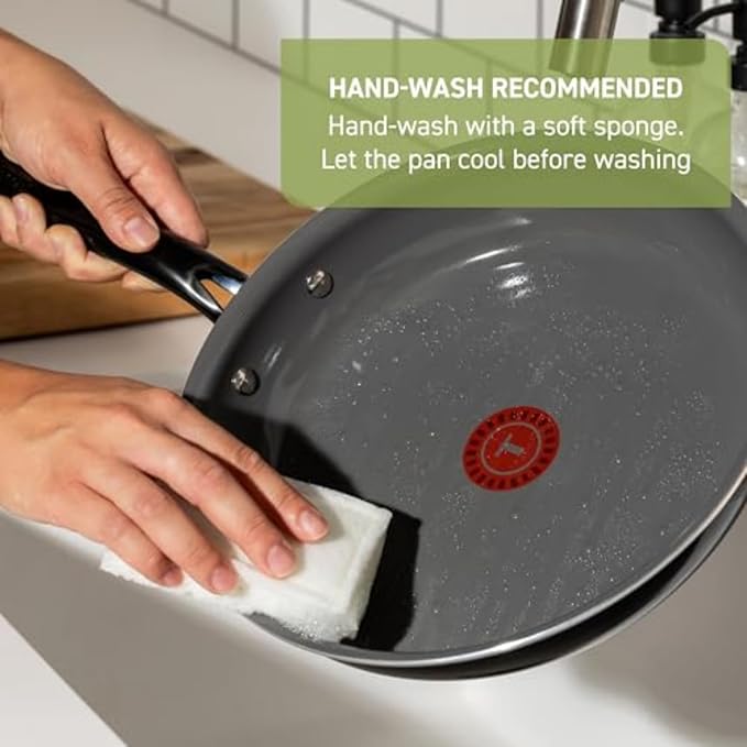 T-Fal Preserve Ceramic Nonstick Saute Pan - Image 7