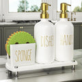 Cisily Kitchen Soap Dispenser Set Comes by CISILYHOMELIFE