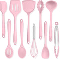 TeamFar Kitchen Cooking Utensils, 446°F Heat Resistant Kitchen Gadgets Tools by TeamFar