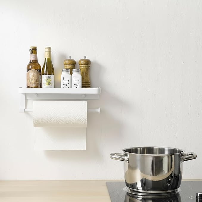 JOOM Hand Towel Holder for Bathroom -Paper Towel Holder Wall Mount - Image 7