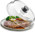 Le'raze 10inch Glass Microwave Splatter Cover by LERAZE