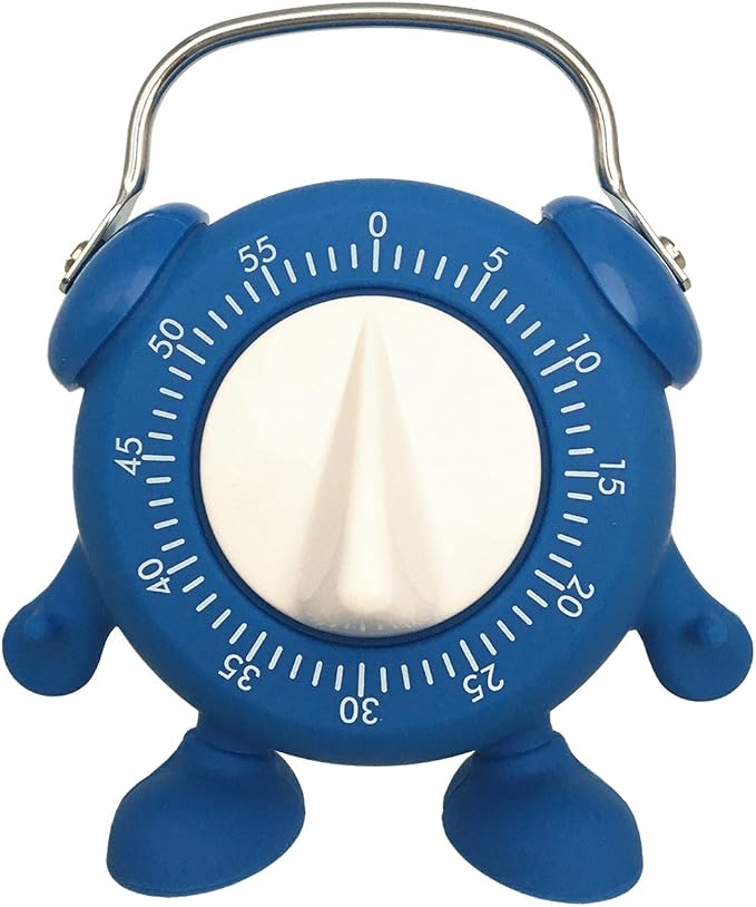 Kitchen Timer, 60 Minutes Countdown Cooking Teaching Egg Potty Training Wind Up by HERF