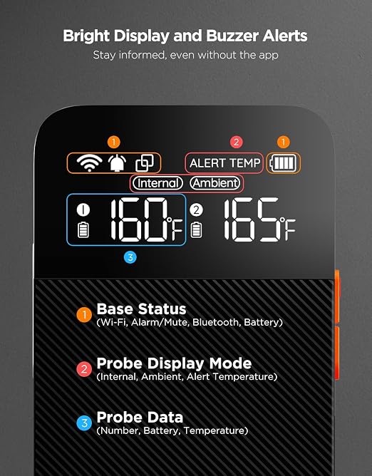 GoveeLife Smart Wireless Meat Thermometer 2 Probes - Image 5