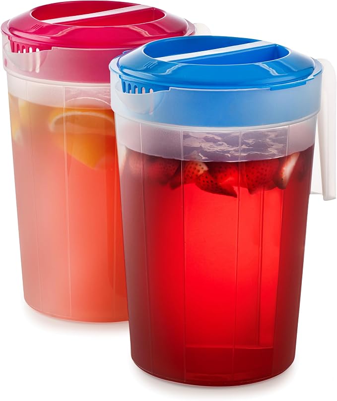 2-Pack 1-Gallon Plastic Pitchers - Image 6