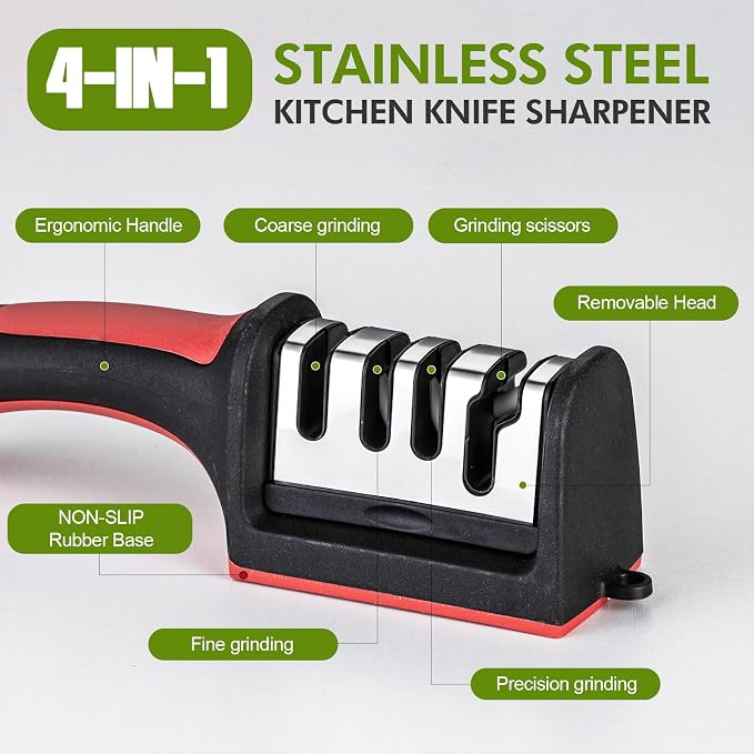 Professional 4-in-1 Knife Sharpener - Image 4