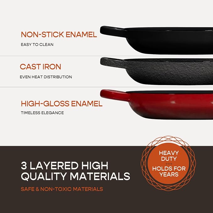 Krustic Enameled Cast Iron Dutch Oven - Image 3