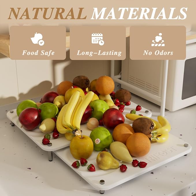 Pearl White 2Pcs Large Stone Dish Drying Mat - Image 6