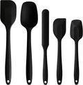 5 Pieces Silicone Spatula Set BPA Free Non Stick Rubber Spatula Heat Resistant by Kodreat-USDirect