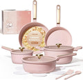 CAROTE Ceramic Cookware Set Nonstick, Non-Toxic & PFAS-Free, Dishwasher by CAROTE
