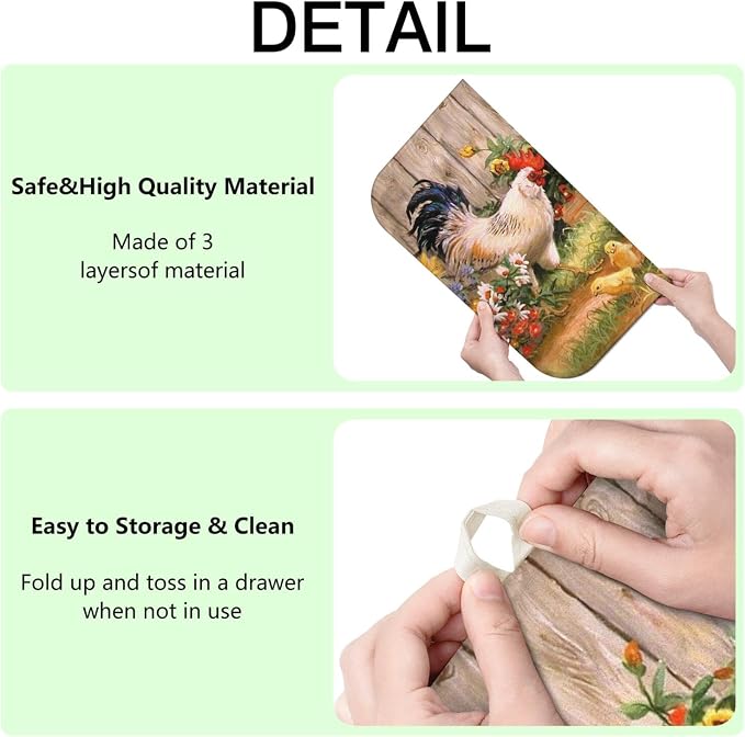 Dish Drying Mat Drainer Pads - Image 4