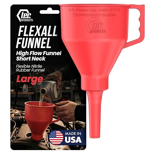 TEC Products FlexAll Short Neck Funnel by TECProducts