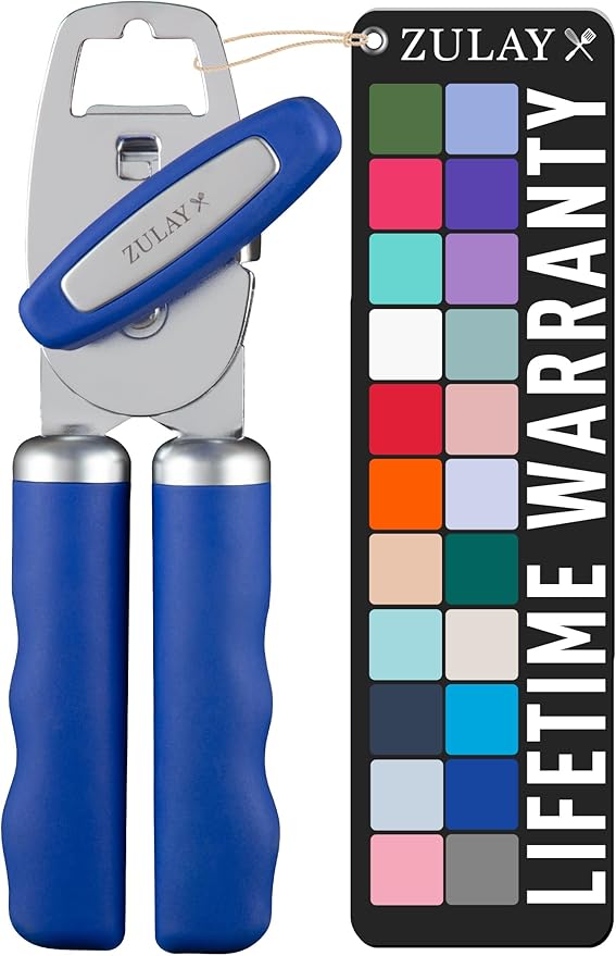 Zulay Kitchen Heavy Duty Stainless Steel Can Opener Manual by ZulayKitchen