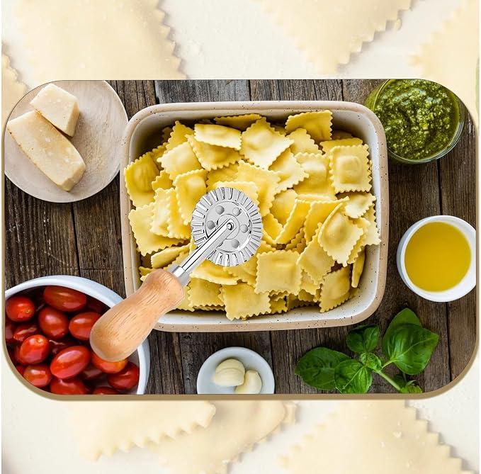 Pastry and Pasta Wheel 1.9 inch – Dough Crimper Ravioli Dumpling Pierogi Cutter - Image 5