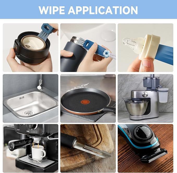 3 in 1 Cup Lid Gap Cleaning Brush Set, Cup Lid Gap Cleaner, Home Kitchen - Image 7