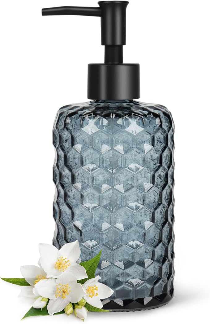 Topsky Glass Soap Dispenser by HomeandKitchenNO1