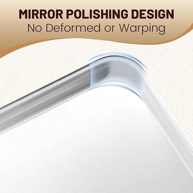 BIEAMA 12 Pack Half Size Baking Sheet Pan Aluminum Commercial Pan - Image 5