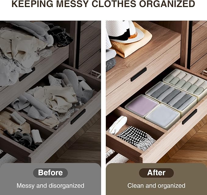 DIMJ Drawer Organizer Clothes 15 Pack - Image 8