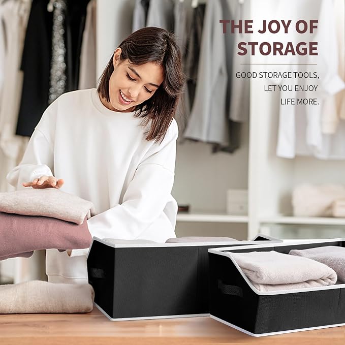 Homsorout Storage Bins for Shelves - Image 4
