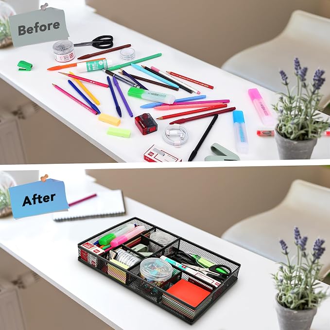 shenee Desk Drawer Organizer Tray, Drawer Organizer - Image 4