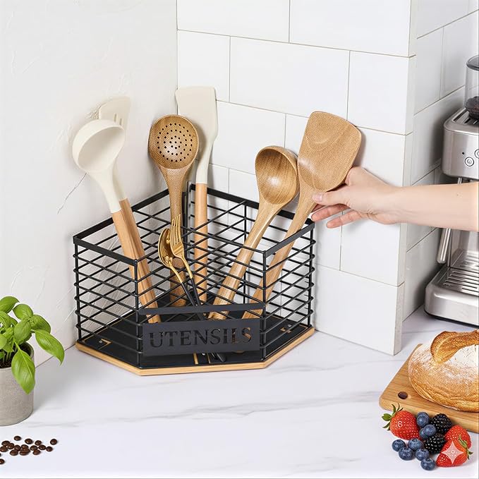 Large Kitchen Utensil Holder - Image 5