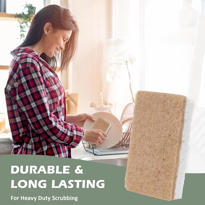 Isshah Plant-Based Kitchen Sponges - Image 5