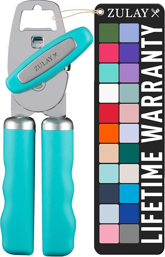 Zulay Kitchen Heavy Duty Stainless Steel Can Opener Manual by ZulayKitchen