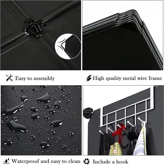 AWTATOS Closet Organizer, 8 Cube Closet Organizers and Storage, Closet Storage - Image 6