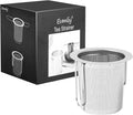 Tea Infuser, Evmliy Stainless Steel Tea Strainer Sitting in Mugs, Tea Infusers by Evmliy