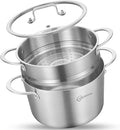 LOLYKITCH 3 Quart Stainless Steel Steamer Pot by LolyKitch