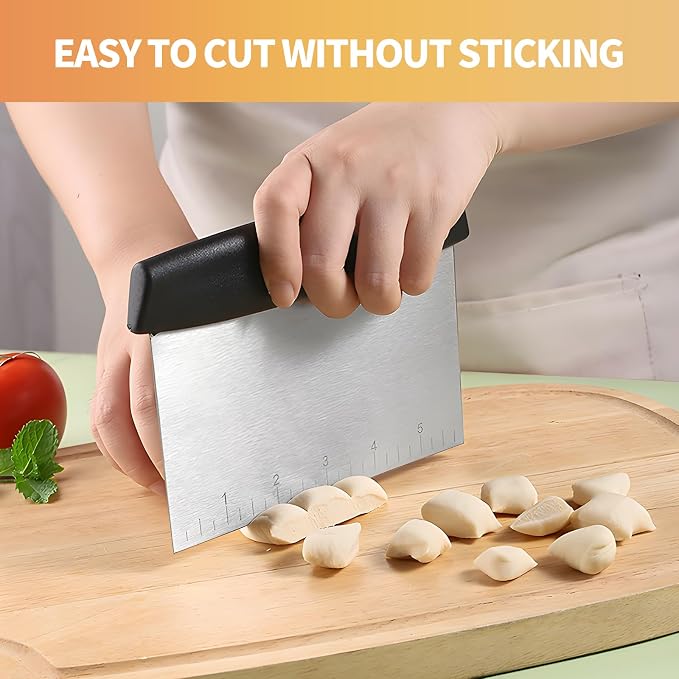 Bench Scraper Cutter, Pastry Scraper - Image 6