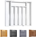 Bellsal White Silverware Organizer Kitchen Drawer Organizer Expandable Bamboo by Bellsal