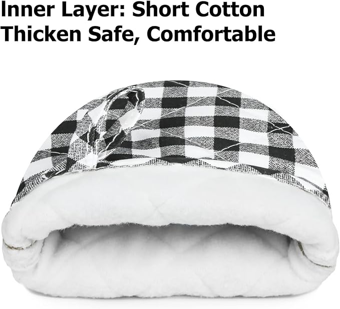 Short Oven Mitts, Heat Resistant 500°F, Silicone Grip Kitchen Gloves, Non-Slip - Image 4