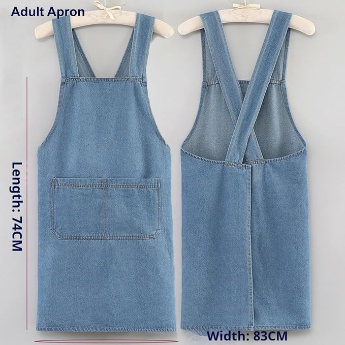 Adult Jour Apron, Lightweight Cotton Apron - Image 6
