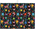 Mexican Colorful Bird and Floral Abstract Dish Drying Mats by Unknown