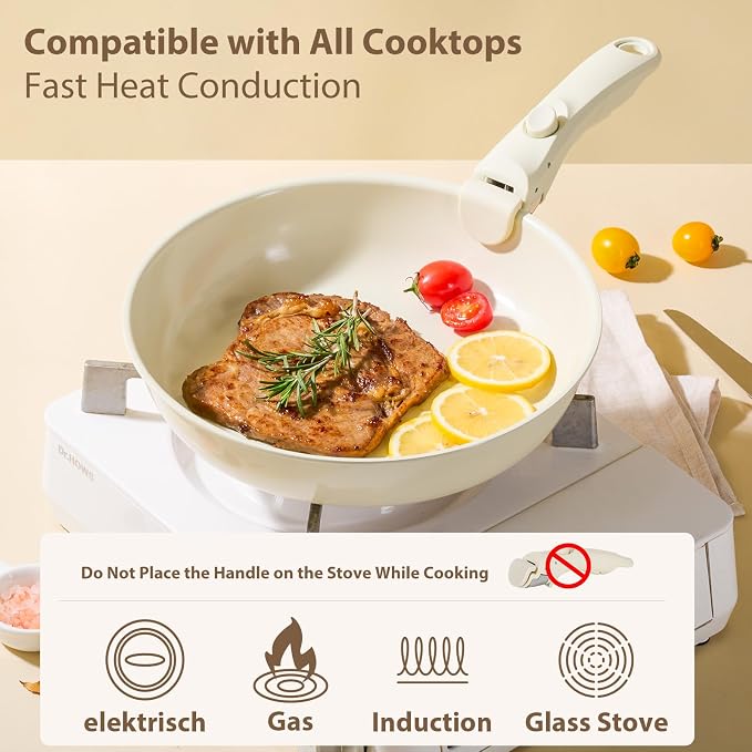 Pots and Pans Non Stick, Induction Kitchen tagines Set - Image 2