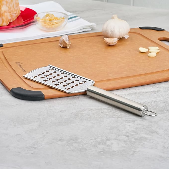 Restaurantware Stainless Steel Coarse Cheese Grater - Image 6